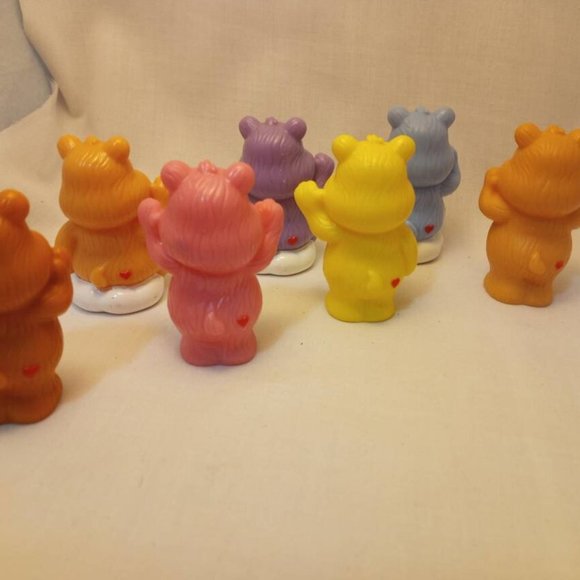 Vintage Care Bears with Rainbow Cloud Swing & Clou - Picture 5 of 8